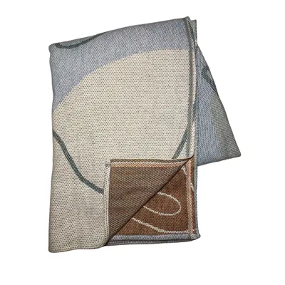 Immagine prodotto di Ekelund - Coperta Monstera Blue di NordicWannabe 140 x 170 cm