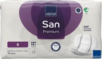 Zdjęcie produktu dla Wkładka Anatomiczna Abena San 5 36Szt.