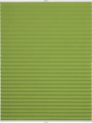 Produktbild von Plissee auf Maß für Fenster zum Anschrauben in Glasleiste Farbe: Hellgrün, Größe: B): 131-140 cm, H): 40-100 cm