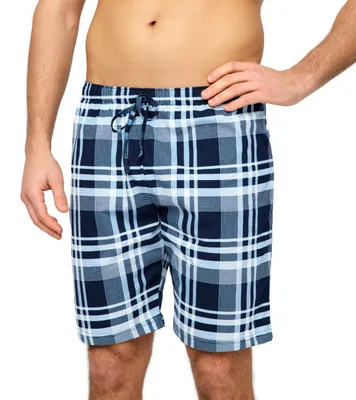 Image de Timone Hommes Pantalon de pyjama court TI30-116(Carreaux1 (9555408), L)