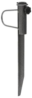 Produktbild von vidaXL Schirmständer mit Erdspießen 2 Stk. 19x42 cm Verzinkter Stahl
