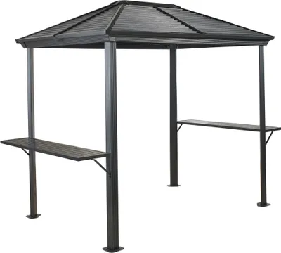 Obrázek produktu pro Hliníkový grilovací pavilon Sojag Ventura 58 s bočními policemi 2x3 m