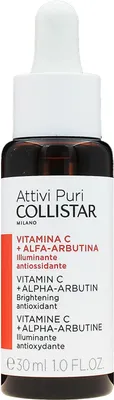 Obrázok produktu pre Collistar Attivi Puri vitamín C + alfa-arbutín rozjasňujúce sérum 30 ml