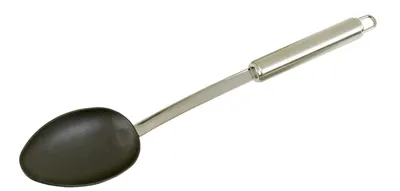 Produktbild von my basics 1118B/128/99U my basics Universalkochlöffel Nylon, schwarz/silber