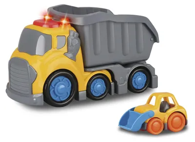 Image de Kiddy Benne Voiture Avec Effets 19,5 Cm Bulldozer 8 Cm