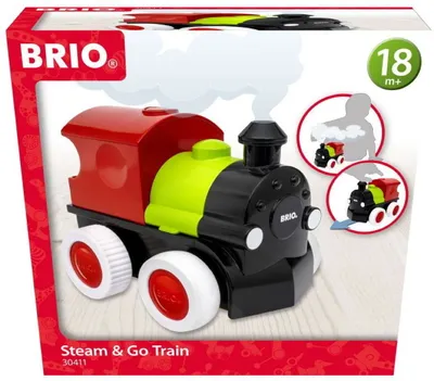 Produktbild von Push & Go Zug mit Dampf BRIO 63041100