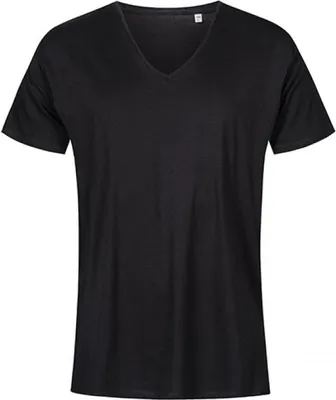 Produktbild von X.O V-Ausschnitt T-Shirt Herren, Schwarz, M