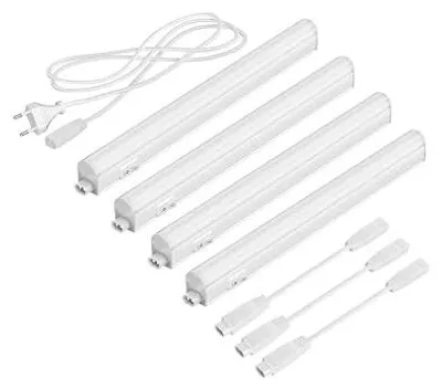 Zdjęcie produktu dla Listwa LED podszafkowa 57CM 8 5W oświetlenie kuchenne do szafek