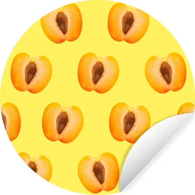 Produktbild von MuchoWow® - Wand Kreis - Wand Bild - Foto Tapete - Selbstklebende - Wohnzimmerdekoration - Wand Dekoration - Kinderzimmer