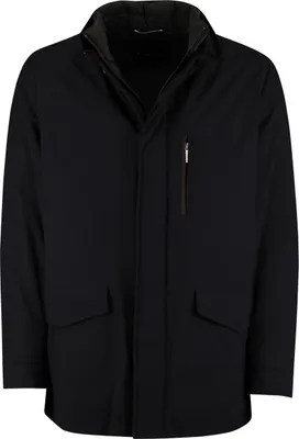 Produktbild von Bugatti Winterjacke Dunkelblau Kapuze im Kragen Brusttasche