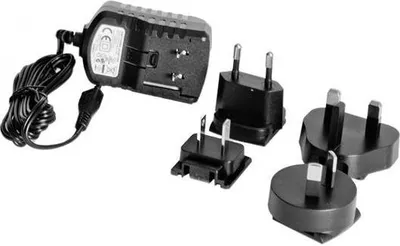 Produktbild von MicroUSB-Netzteil 5V/2A mit Adapter und 1.5m Kabel, weltweit