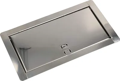 Produktbild von KOTARBAU® Kamintür 13x26cm Edelstahl Revisionsklappe Revisionstür Wartungstür Reinigungsklappe Wartungsöffnung Revitür