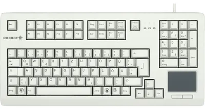 Immagine prodotto di CHERRY TAS TouchBoard G80-11900 Corded DE-Layout hellgrau