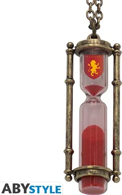 Produktbild von Harry Potter Keychain 3D Gryffindor Hourglass