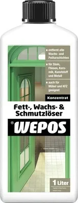 Produktbild von Fett-, Wachs- und Schmutzlöser Wepos 1 L