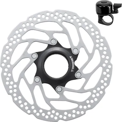 Produktbild von Shimano RT-EM300 Bremsscheibe 160 mm mit Lockring E-bike inkl. Fahrradklingel