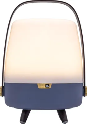 Produktbild von KOODUU Lite-up Play Mini 2.0 SOUND BY JBL LED Lampe Bluetooth Lautsprecher Ocean Blue