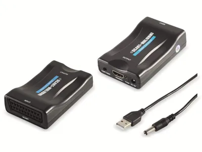 Produktbild von SMART-MULTIMEDIA HDMI-Konverter Scart auf HDMI, 1080p