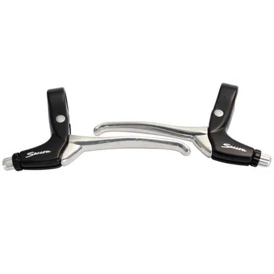Image de Saccon Mtb Grip Aluminium S Eu Jeu de leviers de frein noir,argent noir,argent One Size