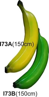 Produktbild von Banane Aussteller 150cm Gewerbe Ladenausstattung Figur Statue Garten Deko Neu