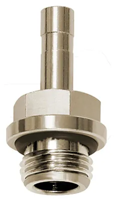 Produktbild von Riegler Gewinde-Stecknippel »click-clock«, M5 a., Schlauch-Ø 4
