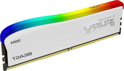 Obrázek produktu pro 16 GB DDR4 3600 MT/s CL18 DIMM – bílý paměťový modul pro stolní počítače