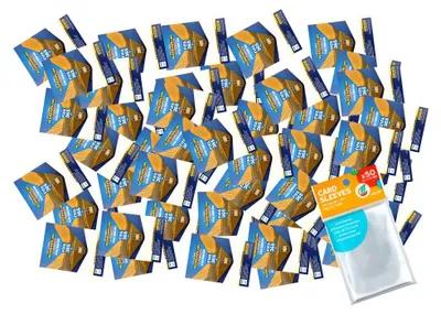 Produktbild von Bundle mit FIFA 365 Adrenalyn XL 2027 Trading Cards - 50 verschiedene, zufällige Karten + exklusive collect-it Hüllen