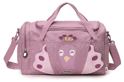 Produktbild von Trixie Sporttasche Kind Mrs. Peacock mehrfarbig - Kindertasche Turnbeutel