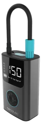 Image de Compresseur d'air électrique portable Cecotec Air Max, gonfleur et compresseur 150 PSI, double batterie 7,4V et 2000mAh, lumière LED