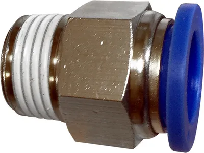 Produktbild von Pneumatik Druckluft Einschraubverschraubung (PC) Ø 10 mm mit Gewinde BSPT R1/8"