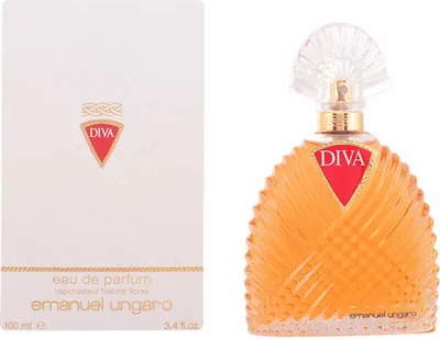 A perfume bottle and its box are displayed side-by-side against a white background.