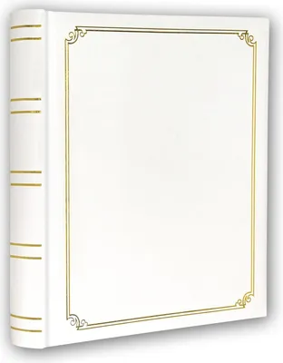 Produktbild von ZEP ADT2931 Fotoalbum, 60 Blatt, selbstklebend, weiß, 29 x 31 cm