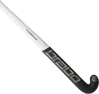 Produktbild von Brabo Traditional Carbon 90 LB Hockeyschläger, Schwarz/Silber, 36.5 Zoll