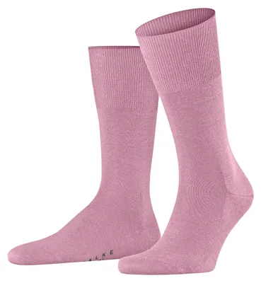 Image de Chaussettes FALKE Airport en Laine pour homme, rose clair, taille 39-40