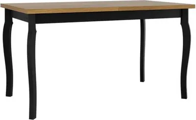 Obrázek produktu pro Rozkládací jídelní stůl 140x80 cm ELISEK 5 - dub grandson / černý