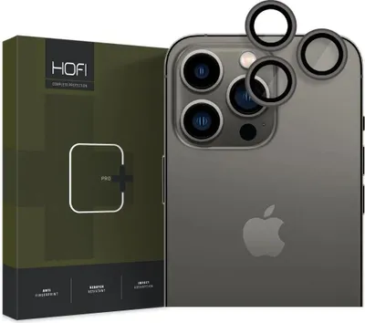 Zdjęcie produktu dla Hofi szkło ochronne do iPhone 14 Pro/15 Pro Max - Czarny KP28760