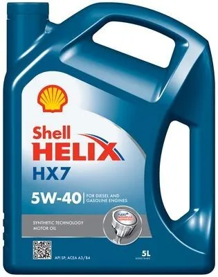Produktbild von 5 Liter SHELL 5W-40 Helix HX7 MB 229.3 VW 502 00 VW 505 00 Fiat 9.55535-M2 Renault RN0700 Renault RN0710