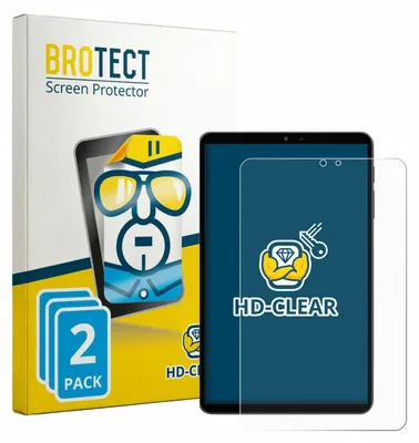 Produktbild von 2x Für Alldocube iPlay 80 mini Pro Schutzfolie BROTECT Displayschutz Display Schutz Folie Klar Transparent