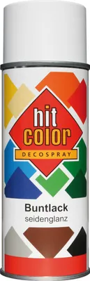 Produktbild von Belton Hitcolor Lackspray 400 ml reinweiß seidenglanz