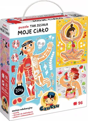 Zdjęcie produktu dla Puzzle 96 elementów. Tak działa Moje ciało