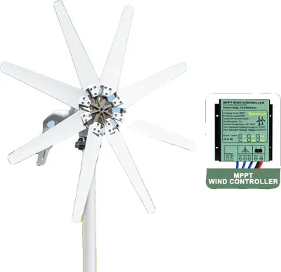 Produktbild von Windkraftgenerator, leiser Betrieb, einfache Installation, Mit em Controller, 3000W, 24V