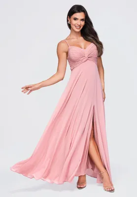 Produktbild von LARICA Kleid Maxi Herzausschnitt Romantisch LA-OM-DLR416 rose M