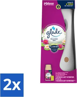 Obrázek produktu pro Glade - Automatický sprej - Relaxing Zen - 269 ml - Cenově výhodné balení - 2 kusy