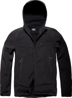Produktbild von Vintage Industries Übergangsjacke Herren Alford Softshell schwarz XL