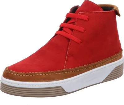 Produktbild von Gemini Damen Stiefelette sportlicher Boot Plateausohle 393010-02, Größe:40 EU, Farbe:Rot
