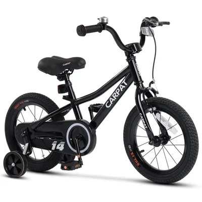 Produktbild von Velors Kinderfahrrad 12 14 16 Zoll Kinderfahrrad für 3-7 Jahre 1 Gang Kettenschaltung Mädchen Jungen Fahrrad Bike mit Stützräder ab 3 Jahre