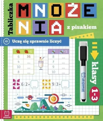 Obrázok produktu pre Tabliczka mnożenia z pisakiem - Agnieszka Bator