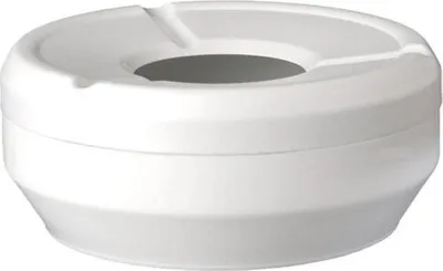 Produktbild von APS 83610 Windaschenbecher GLEAM, Ø 10 cm, Höhe 4 cm, Melamin, weiß