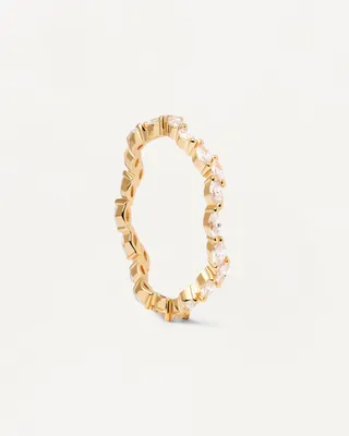 Immagine prodotto di PDPAOLA Anello LAGO Argento sterling oro