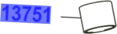 Obrázok produktu pre TOYOTA Yaris Hydraulický ventilový kohútik 13751-23270 OE